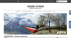 Desktop Screenshot of houseofhygge.no